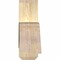 Ekena Millwork Bellingham Rough Sawn Timber Gable Bracket, Douglas Fir, 96"W x 16"H x 6"D x 6"F, 4/12 Pitch GBW096X16X0606BEL00RDF - alternate 5